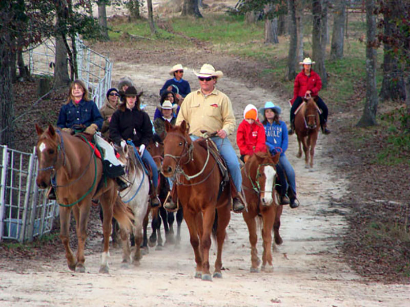 horse back riding in South Arkansas